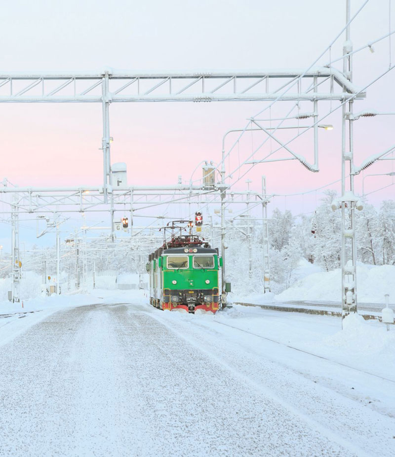 kiruna-railway
